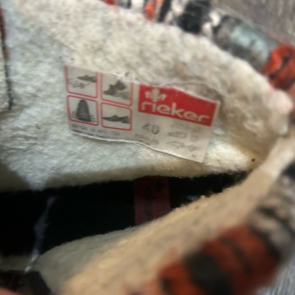 Rieker Cozy Lace-Up Boots with Fur Lining - Picture 6 of 8